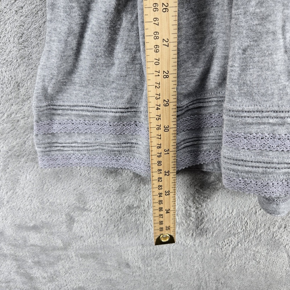 Denim & Supply Ralph Lauren Dress Womens Sz Small Gray Cottagecore Boho Babydoll - Picture 5 of 9